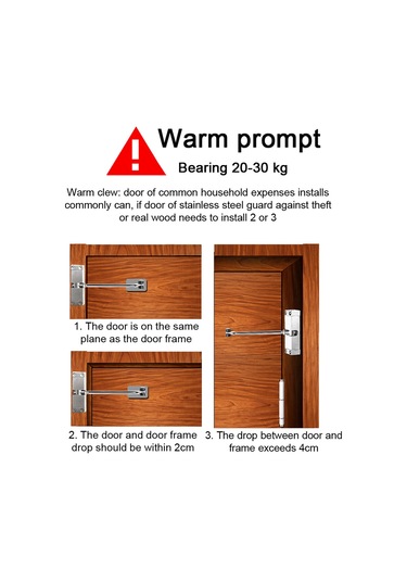 Paslanmaz Çelik Basit Kapı Kapatıcı Ev Otel Ofis Otomatik Yay Kapı Kapatıcı Cihaz Pratik Donanım Araçları Kolay Kurulum Kapı Kapatma Cihazı