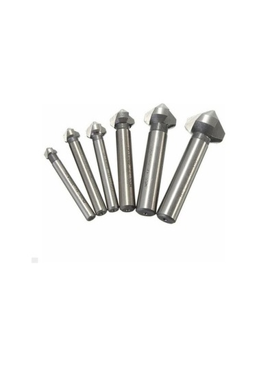 Lijinxu 3 Flüt 90 Hss Havşa Açma Ucu Pah Kırma Parmak 10,4-mm-doğal