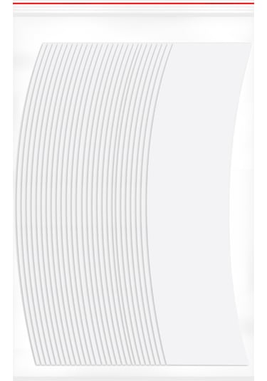 Walker Tape Lace Front Mavi Protez Saç Bandı 36 Adet "C"