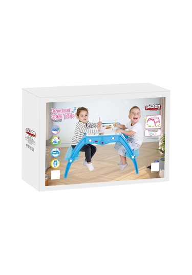 03 515 Pratik Çalışma Masası Pembe Çok Renkli