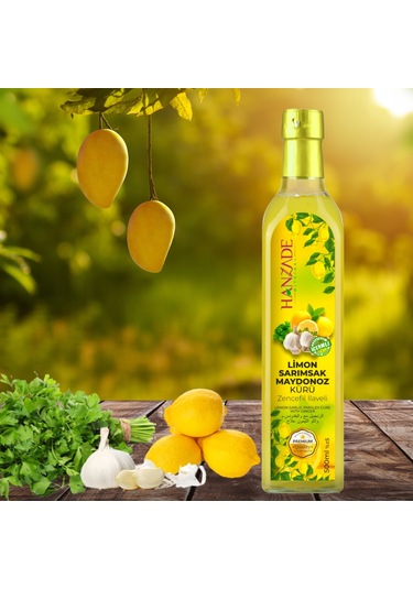 Hanzade Bitkisel Limon Sarımsak Maydanoz Kürü 6 x 500 ML