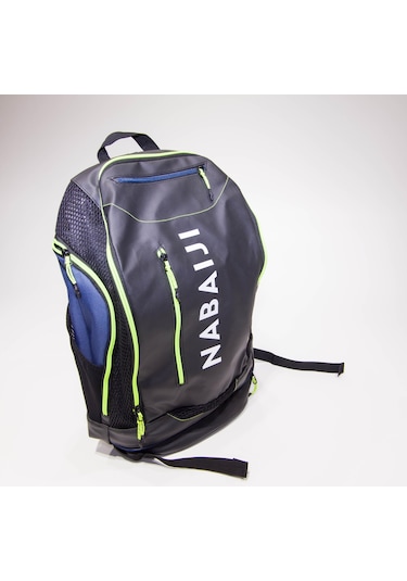 Unisex Sarı/Siyah 27lt Yüzücü Sırt Çantası 5 bölmeli Nabaiji Meri Çok Renkli