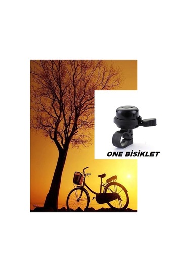 Bisiklet Zili Siyah Zil Siyah