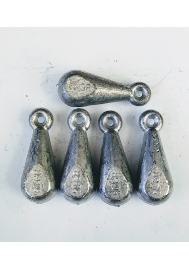 Olta Kurşunu 50 Gram Damla 5 Adet