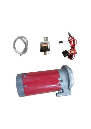 Pazly Red 24v Hava Kompresörü, Kornalar İçin Hava Pompası, Araç, Kamyon, Kamyonet, Minibüs, Tekne