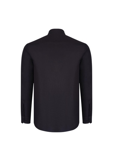 G926 Dewberry Erkek Gömlek-siyah Siyah