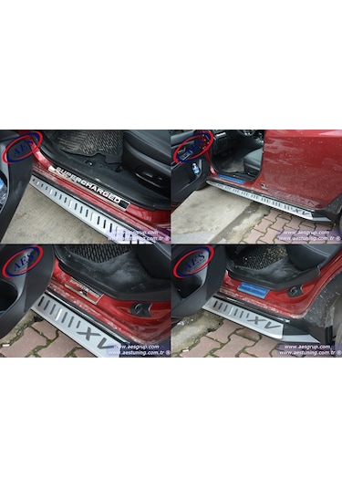 Aes Subaru Xv Kapı Eşiği Supercharged Yazılı