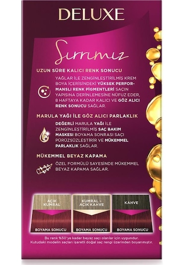 Palette Deluxe 5 - 889 Şarap Kızılı X 2 Adet Saç Boyası