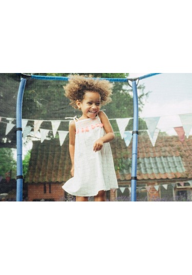 Plum File Korumalı Trambolin - 7 Ft - Mavi Çok Renkli