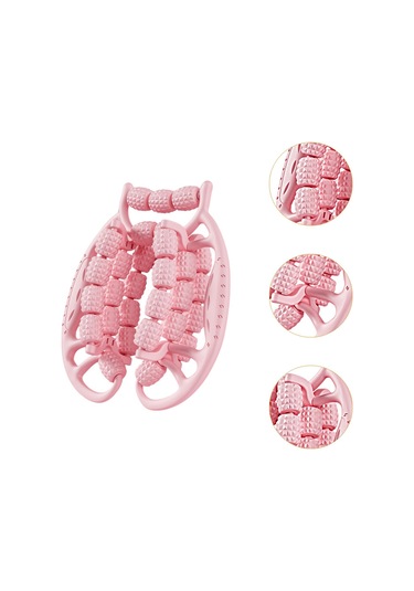 Suntek Bacaklar Için Masaj Silindiri Kapalı Uyluk Pembe Pembe