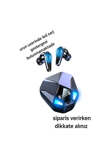 Time&Tech X6 Bluetooth 5.4 Kulak İçi Oyuncu Kulaklığı