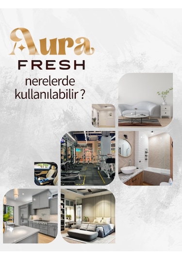 Aura Fresh Okyanus Ferahlığı Oda Kokusu Parfüm Sprey 400 ML