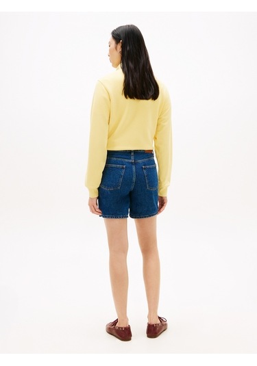 Tommy Hilfiger Dnm Emı Straıght Short Rw Kadın Mavi Şort - Ww0ww48598