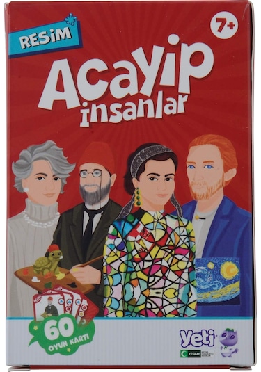 Yeti Acayip İnsanlar Kart Oyunu - Ressamlar