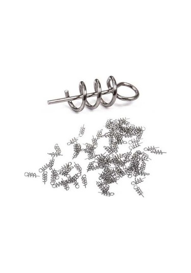 Novahub Balık Tutkunları İçin 50 Adet Paslanmaz Çelik İğne Seti 14mm, Hızlı Montaj İğneler