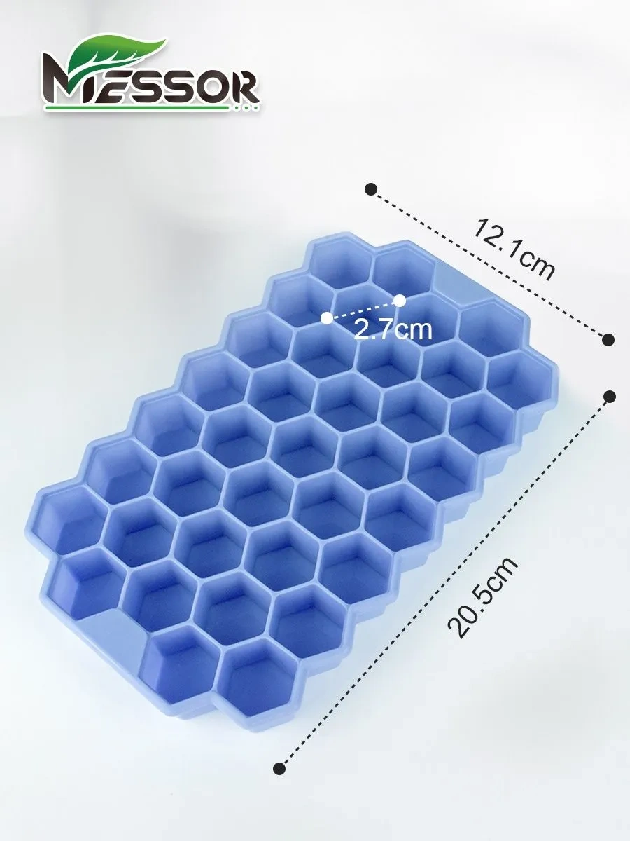Messor 2 Adet Silikon Buz Kalıbı Seti 242450903 Açık Mavi