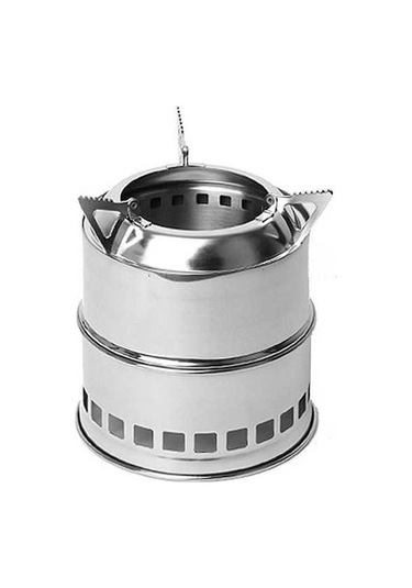 Artfulabode Yürüyüş Yakıcı Yakıcı Taşınabilir Tahta Pişirme Piknik Paslanmaz Mekan Mangal Katlanabilir Kamp Isıtıcı Gümüş Dış Çelik Balıkçılık Ahşap Td Gümüş