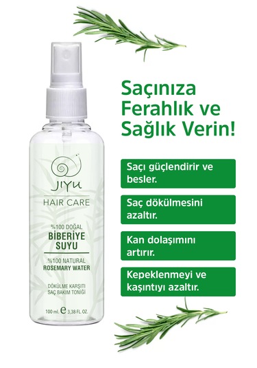 Biberiye Suyu Dökülme Karşıtı Saç Bakım Toniği