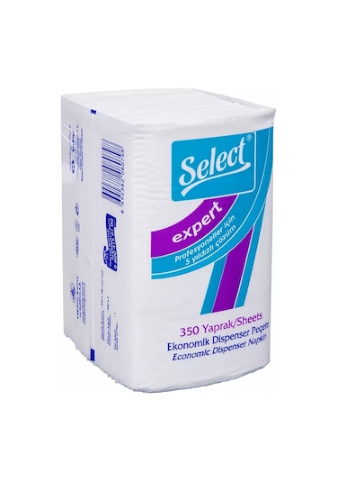 Select Expert Dispenser Peçete 12 Paket 350'li 18 Cm X 21 Cm