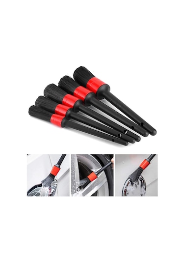 Araç Oto Detaylı Temizlik Fırçası Parlatma Süngeri Seti 8 parça