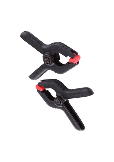 Lemestar 6 Adet Nylon Fotoğraf Stüdyosu Arka Plan Tutucu: Kauçuk Döşeme, Geniş Açılışlı, Sağlam Tutuş - Siyah Kırmızı