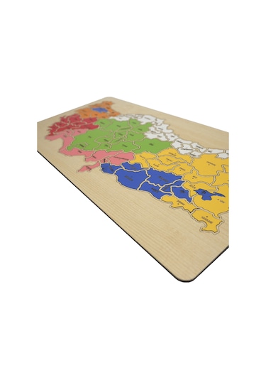 Capellawoodworks Türkiye Haritası Puzzle Yapboz