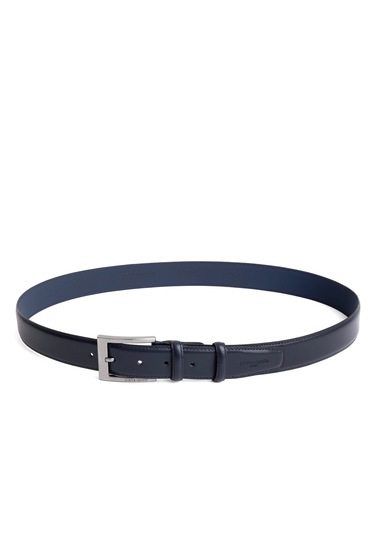 Pierre Cardin Deri Erkek Kemer En 3,5 Cm Pc-2009 Lacivert