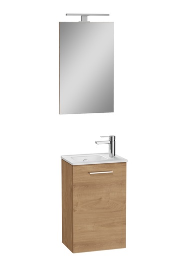 VitrA Mia 69565 Banyo Dolabı Seti, Altın Meşe, 40 cm Altın Meşe
