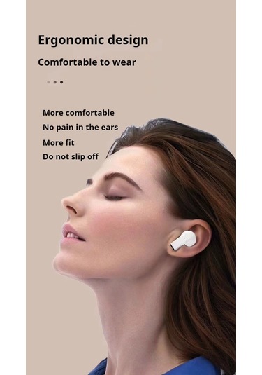 Yeni Nesil Uzun Şarjlı Tws Bluetooth Kulak İçi Kulaklık Gürültü Önleme Uzun Şarj Süresi Hd Ses