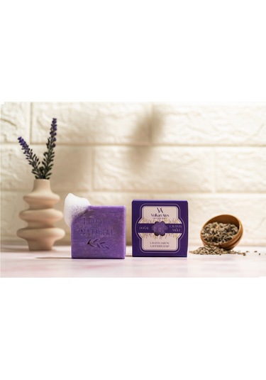 Volkan Ates Natural & Beauty Lavanta Yağlı Doğal Sabun 125 G