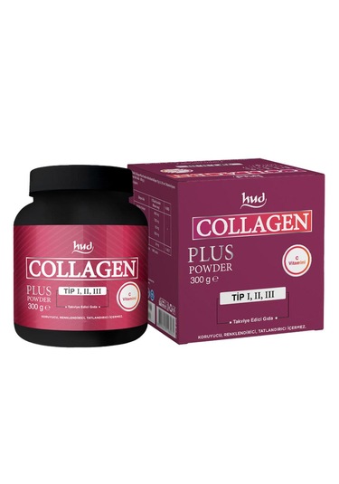 Hud Collagen Powder Toz 300 G Tip1 Tip 2 Tip 3 Kolajen Kollajen