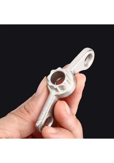 Homyl Krank Ayar Kapağı Aracı Profesyonel Anahtar Bisiklet Gümüş