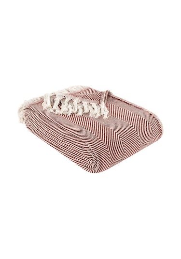 Battaniye Pamuk Miren 180x200 Cm Kiremit