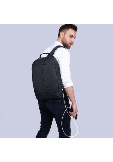 My Valice Smart Bag Galaxy Usb Şarj Girişli Notebook Sırt Çantası
