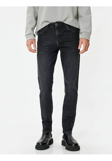 Koton Erkek Jean Pantolon Siyah 5wam40147nd Slim Fit Kot Pantolon - Brad Jean 25ky59001891 Y5901 Siyah Koton Erkek Jean Pantolon Siyah 5wam40147nd Slim Fit Kot Pantolon - Brad Jean 25ky59001891 Y5901 Siyah
