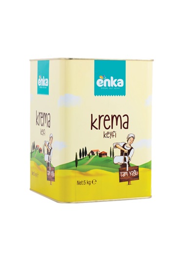 Enka Süt Krema Tereyağlık - 5 Kg