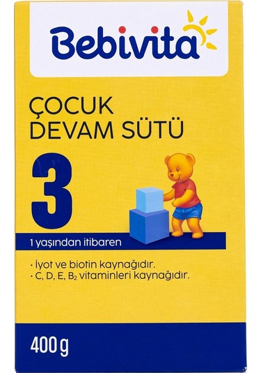 Bebivita 3 Bebek Sütü 400 G