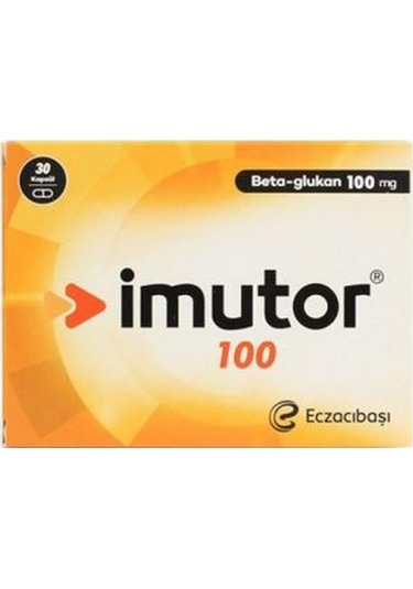 Eczacıbaşı Imutor Beta Glukan 100 MG 30 Kapsül