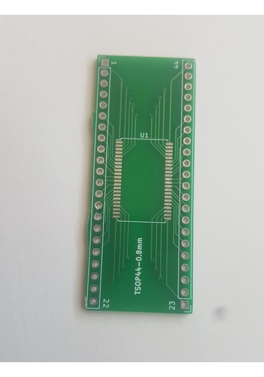 TSOP44 0,8mm DIP Çevirici PCB Adaptör