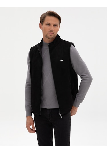 Pierre Cardin Erkek Siyah Deri Mont-kaban 50318039-001 Siyah