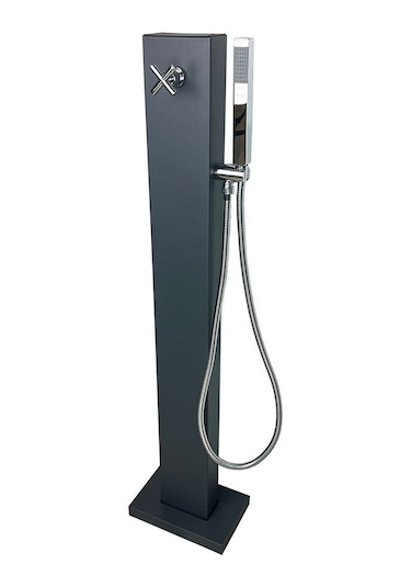 Kısa Bahçe Havuz Duşu Modeli