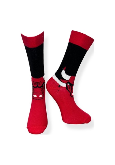 5'li Unısex Oyun Ve Spor Temalı Esnek Nem Alabilen Pamuklu Spor Soket Çoraplar Çok Renkli