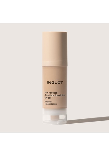 Inglot Skın Focused Care Face Foundatıon SPF50 306 Medıum Beıge