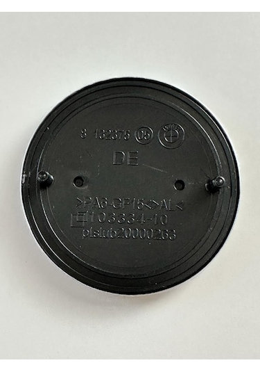 Bmw 50.yıl kaput bagaj logosu 82mm (Words fullblack 51148132375