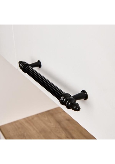 Just Home 4 Kapaklı Fırın Bölmeli Kiler Dolabı - Beyaz / Safir Meşe Beyaz / Safir Meşe