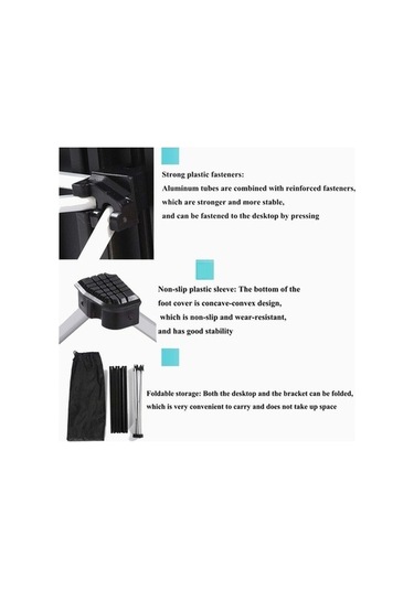 Bloomnest Yük Taşınabilir Mavi Sehpası, Plastik Piknik Mekan Masası, Kamp İç/dış Alüminyum 57x41x40cm 25kg & - Tr Mavi Mavi