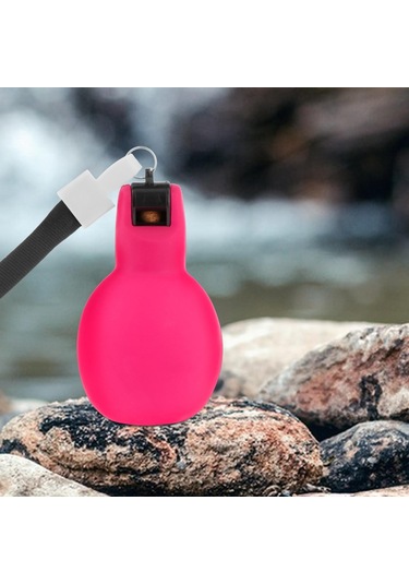 Homyl Boyunluklu El Düdükleri Yüksek Sesle Kırmızı-gül Kırmızı Gül Kırmızı