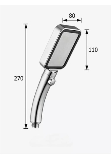 Frap Duş Başlığı F012 244921162 Krom