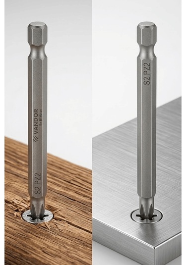 Bits Uç Matkap Ucu Tornavida Ucu Vidalama Ucu S2 Yüksek Kalite Çelik Spz2 100 - 637962027792