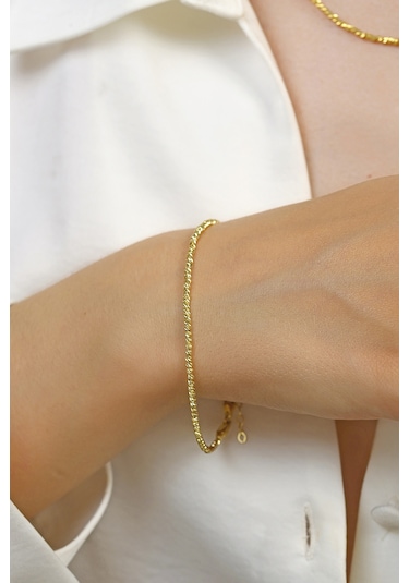 Altınkesesi Altın Dorika Toplu Bileklik Full Toplu - Sarı Sarı Altın